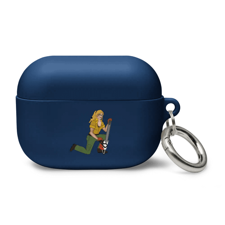 Blonde Chainsaw Pinup Airpods Case product image (1)