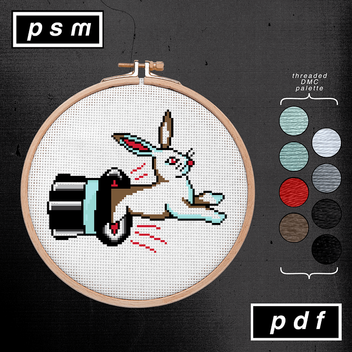 Magic Bunny Pattern product image (1)