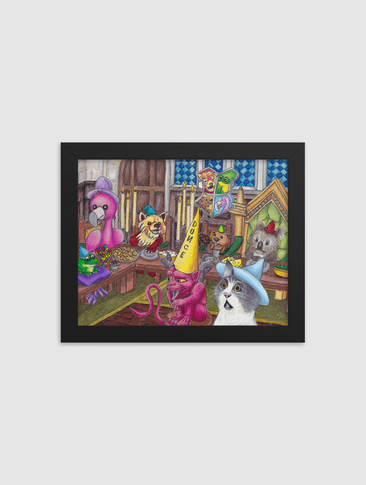 School of the Magically Stupid Framed Print product image (1)