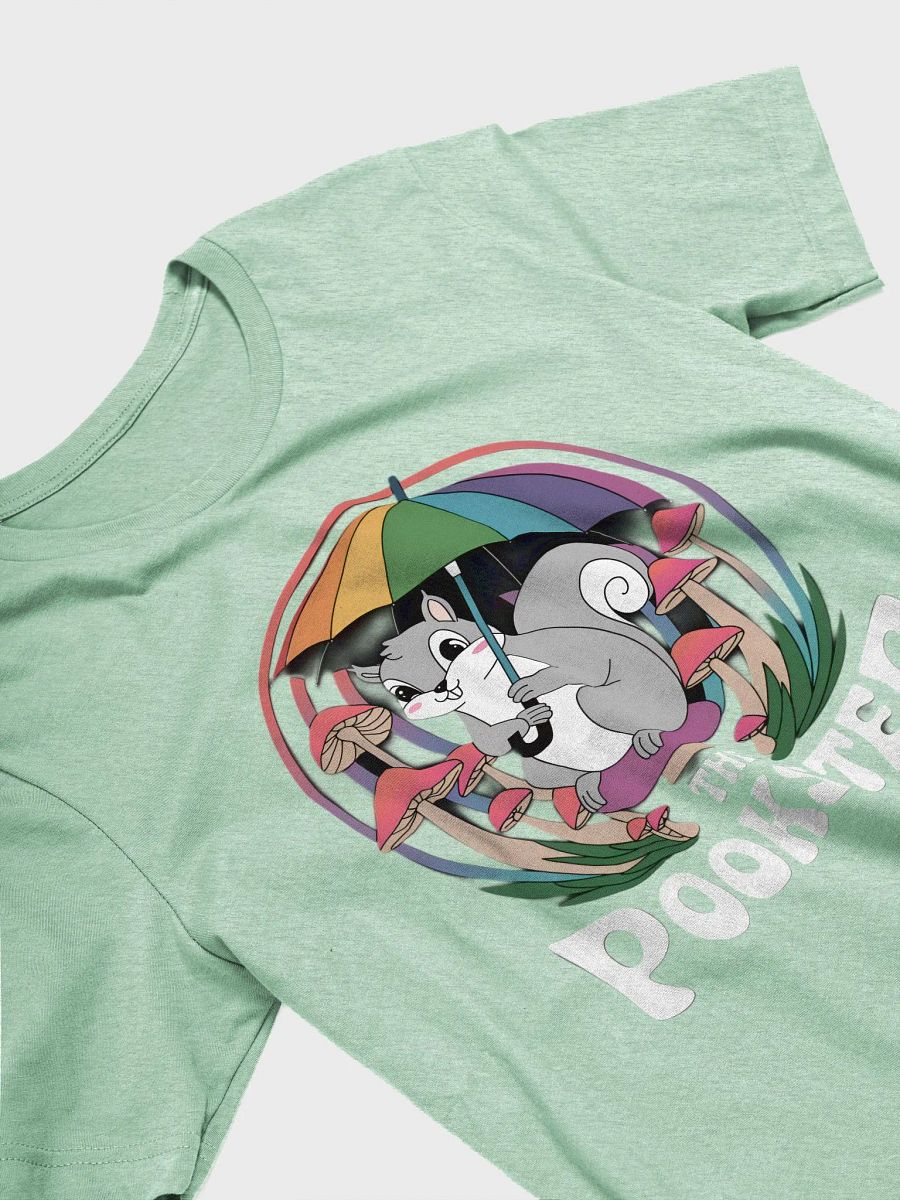 Supersoft and flattering tee; Rainbow and mushroom love product image (3)