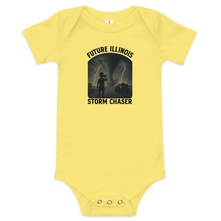 Infant "Future Illinois Storm Chaser" Onesie product image (7)