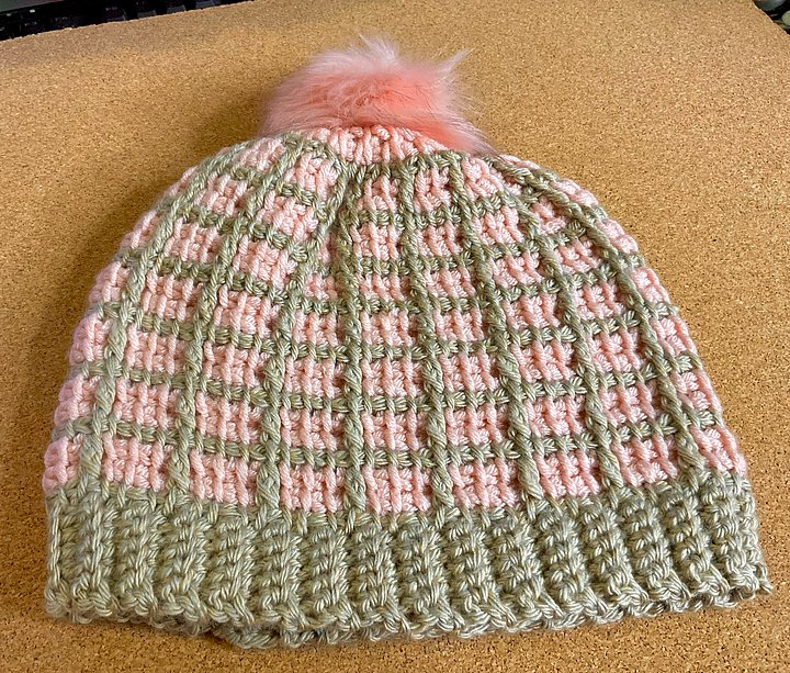 Beanie - Tunisian Pinky product image (1)