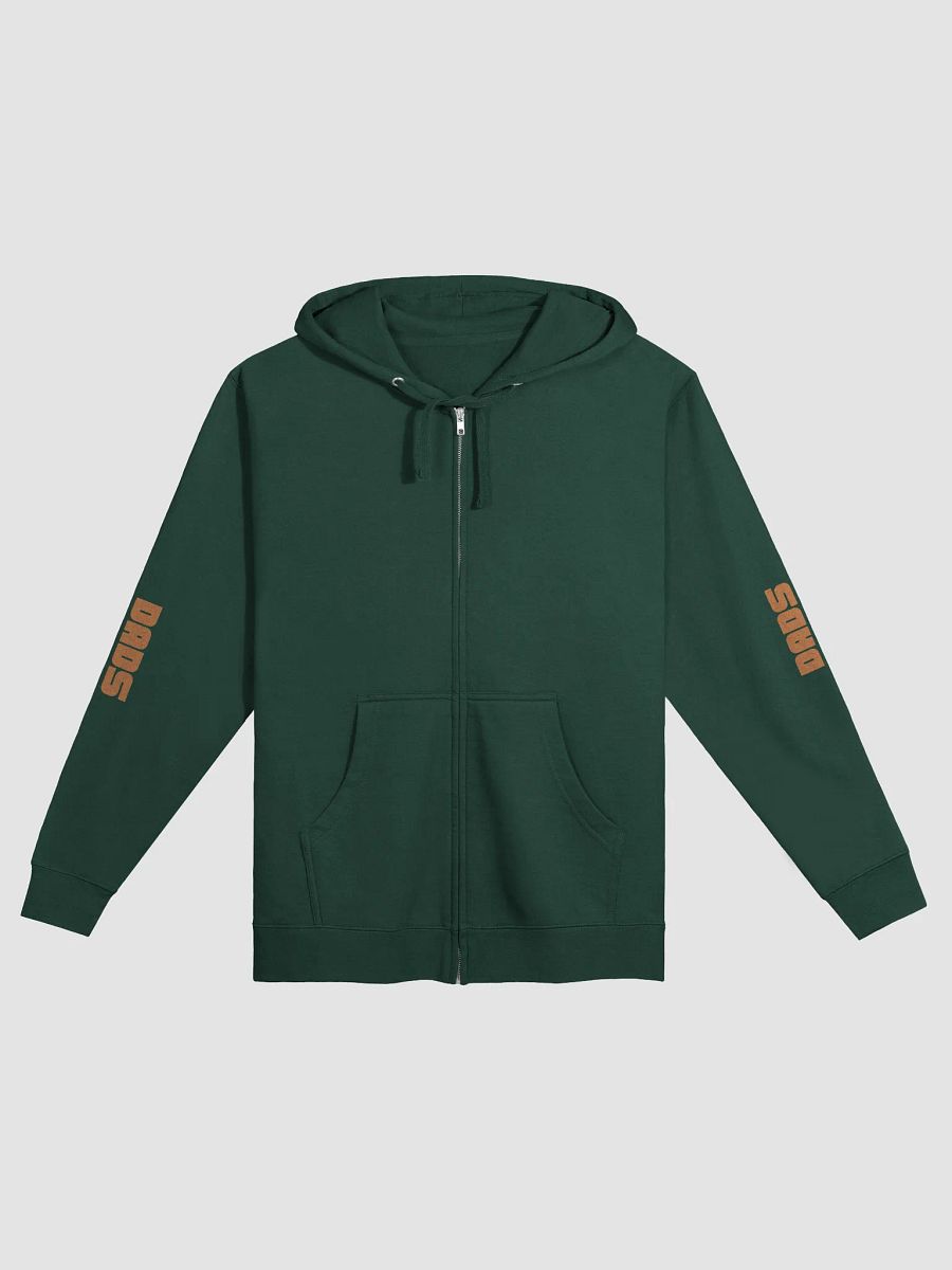 Vibrant Heart Zip-Up Hoodie for Dads product image (2)
