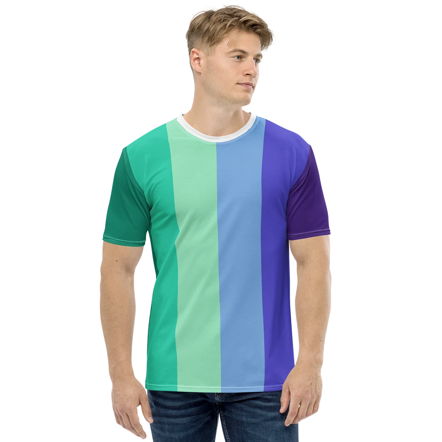 Gay Men's Pride Flag - All-Over Print T-Shirt product image (2)