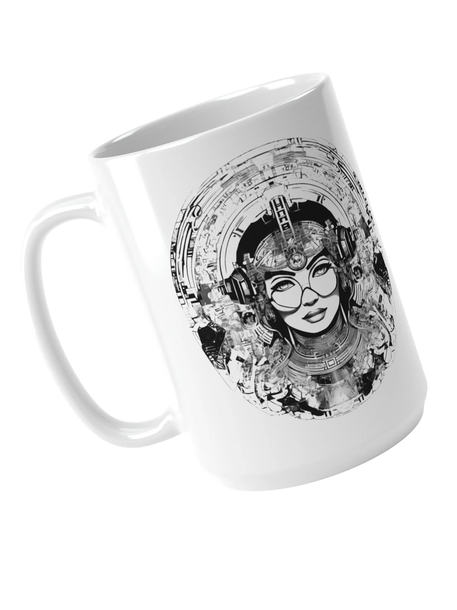 Cybernetic Symmetry Mug product image (4)