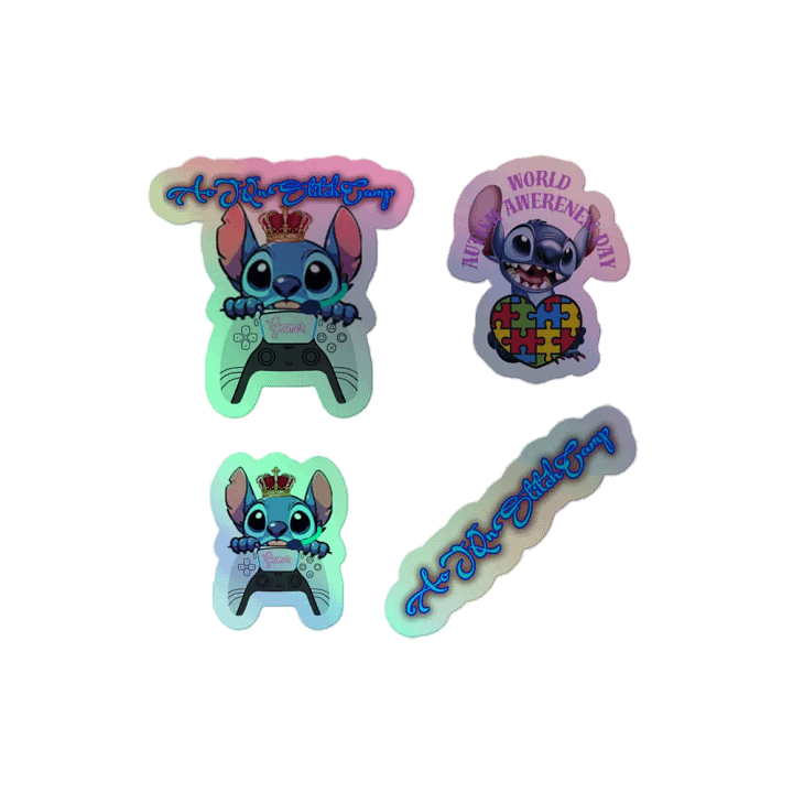 Royal Stitch Holographic Sticker Sheet product image (2)
