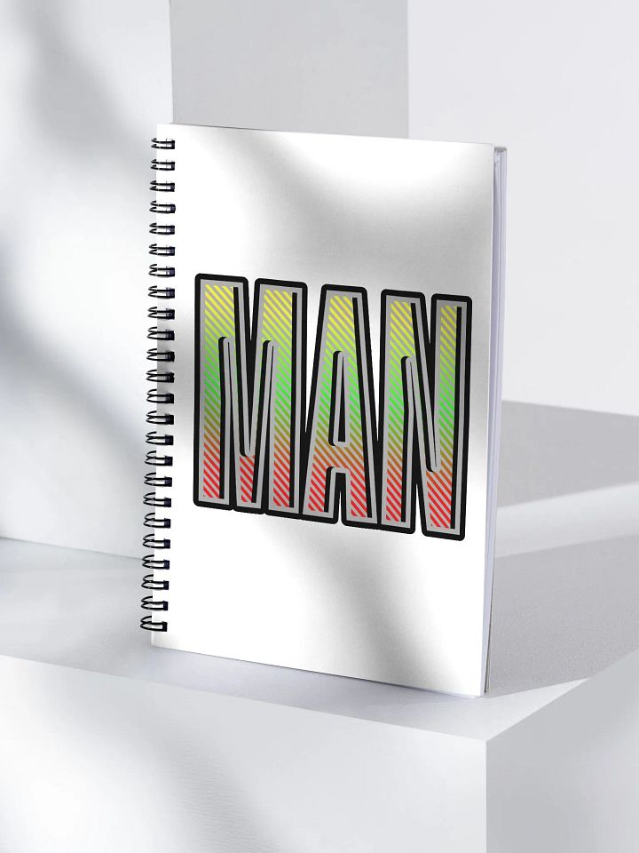 Man Manitoba Vibrant Spiral Notebook product image (1)