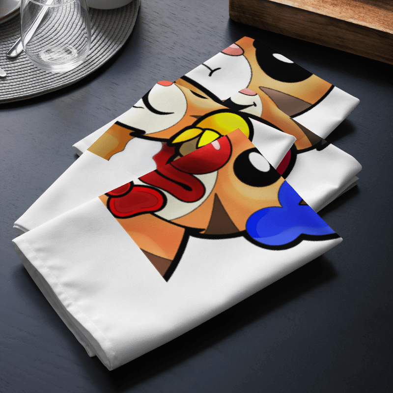 TheMafiaQueen Mood Royal Tigers Cloth Napkin Set product image (9)