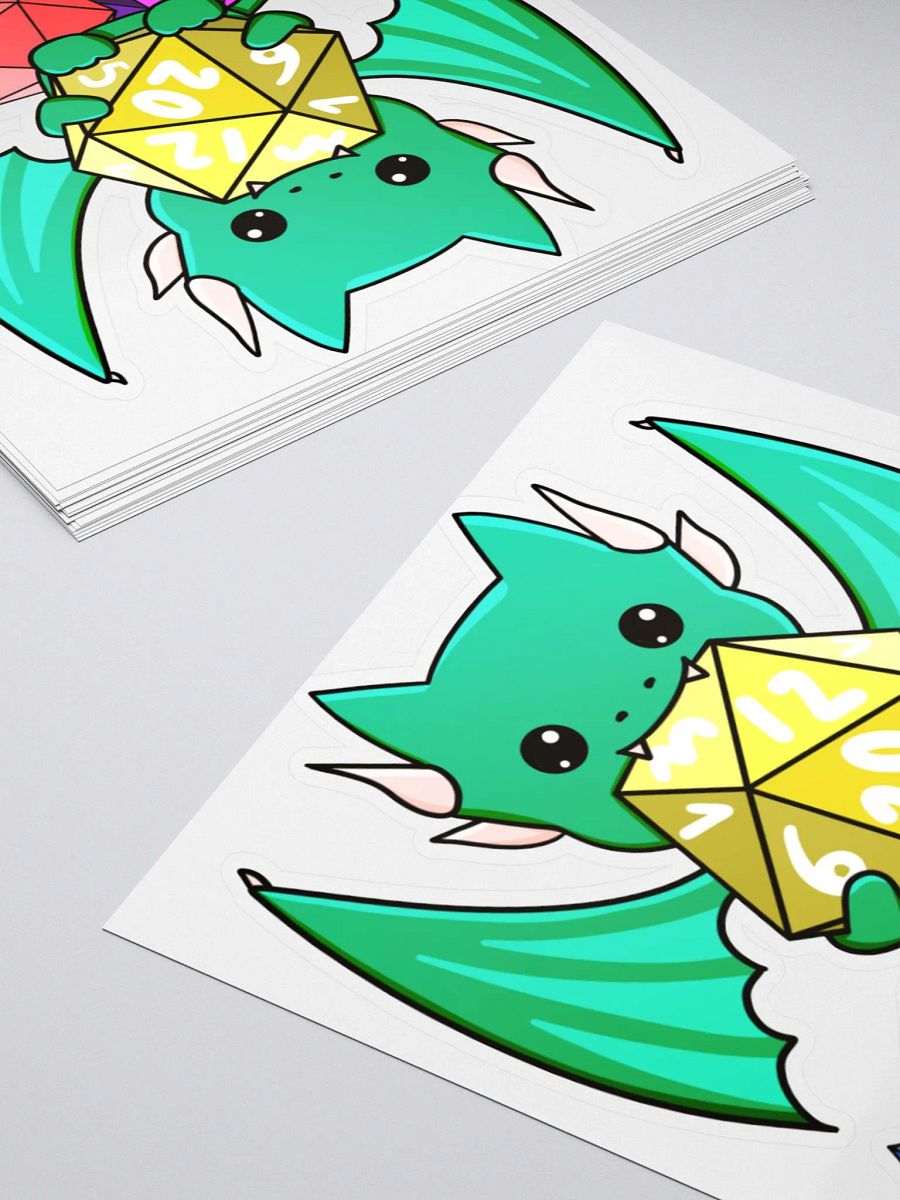 Dice Dragon Sticker product image (12)