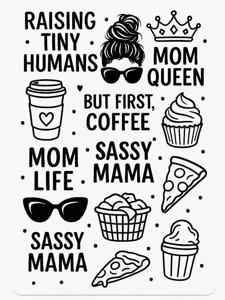 Sassy Moms Sticker Pack product image (2)