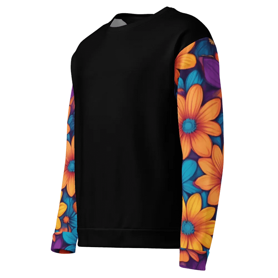 Floral Collage Unisex Sweatshirt product image (5)