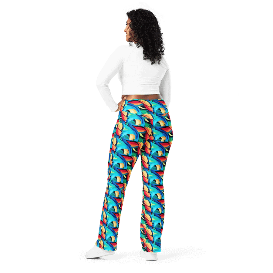 Rainbow Weave Yoga Pants product image (3)