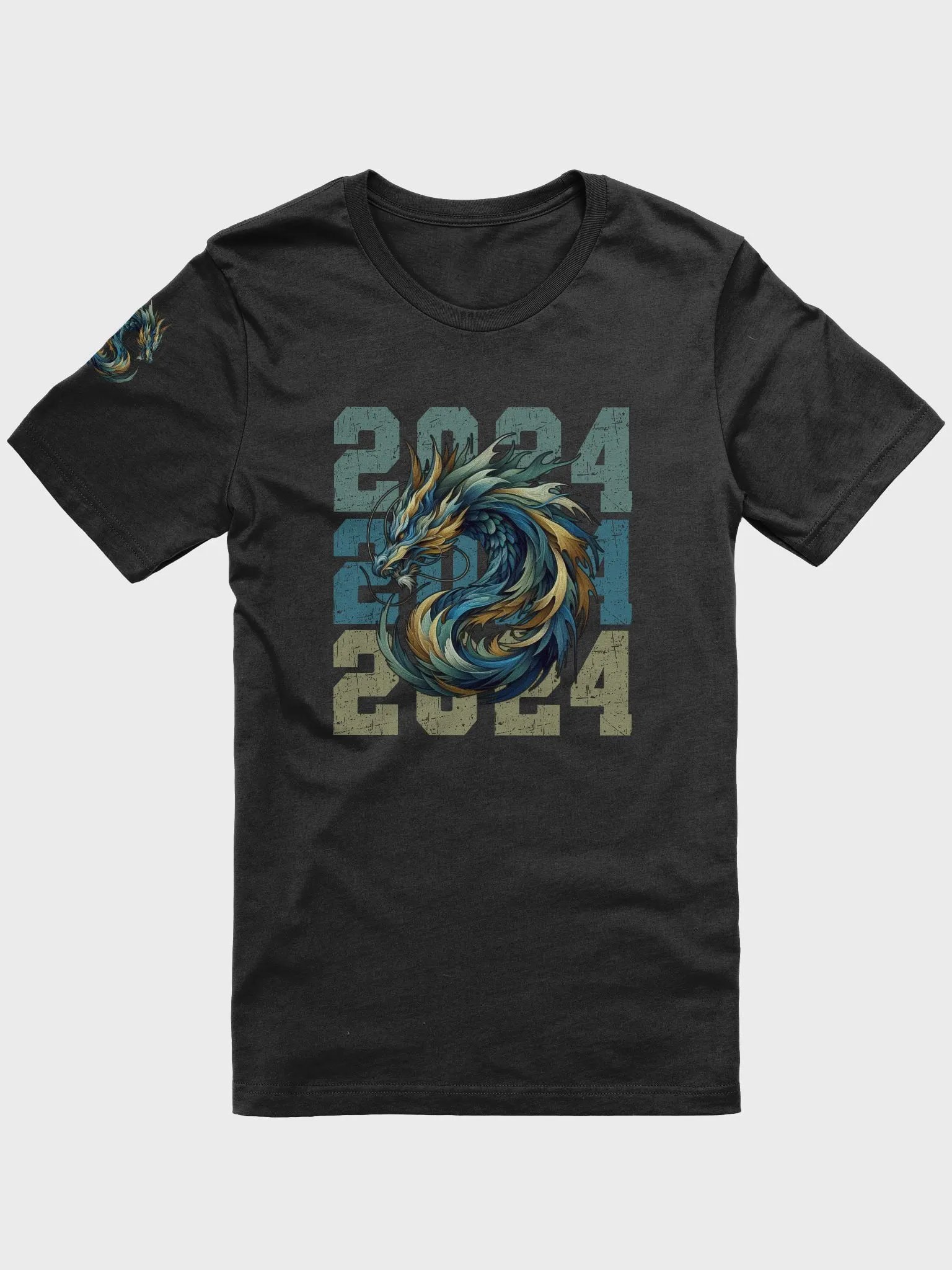 dragon year 2024, Chinese new year unisex t-shirt product image (2)