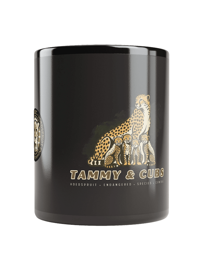 Tammy & Cubs Mug (Black) product image (1)
