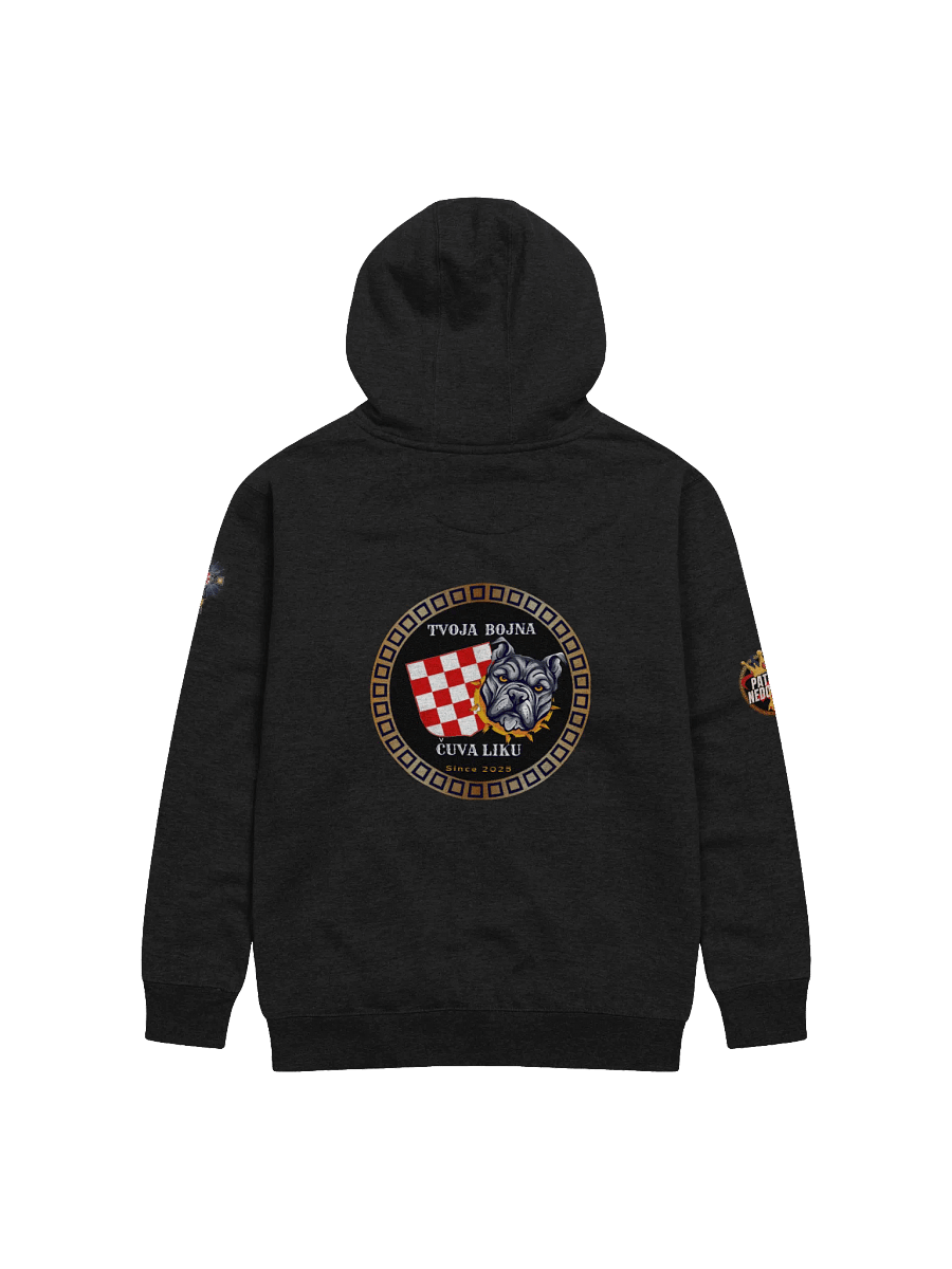Cro Bulldog Tvoja Bojna čuva liku Hoodie product image (2)