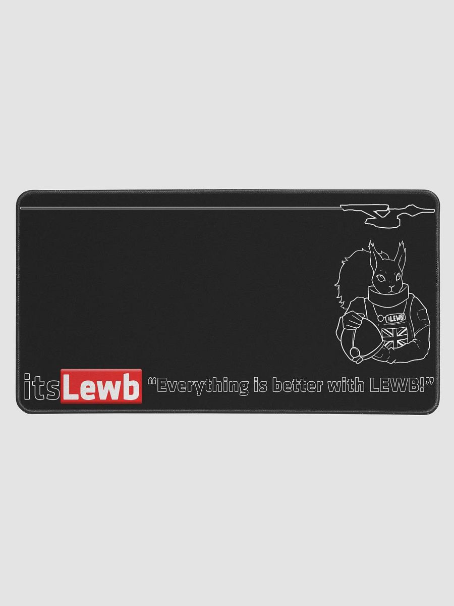 itsLEWB - DeskMat - Blackout product image (1)