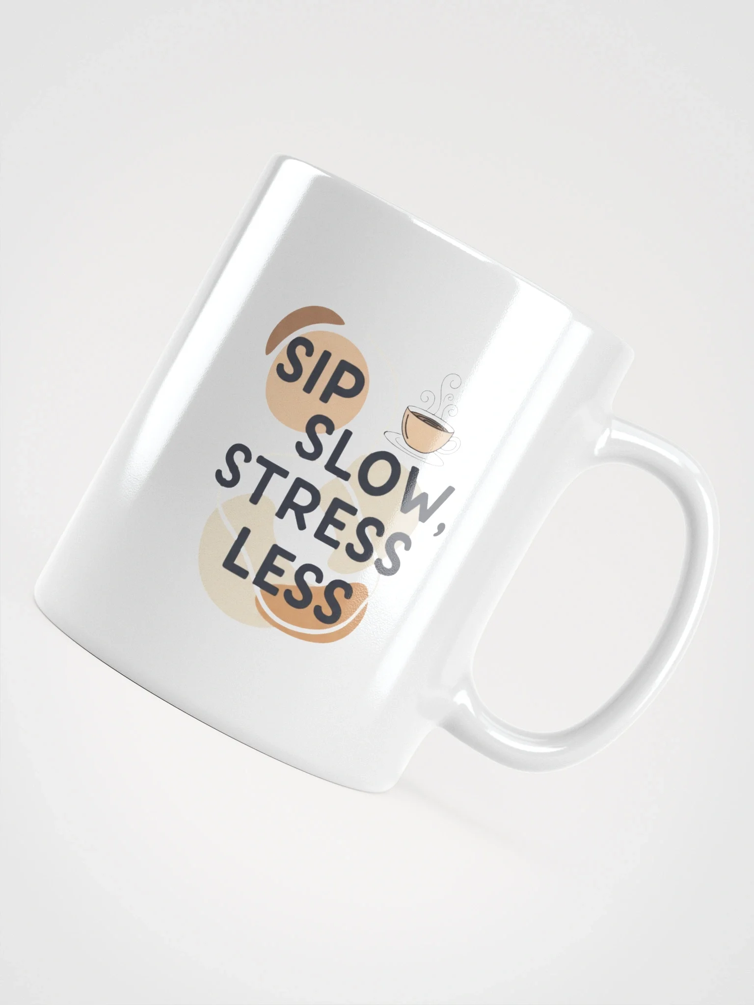 Sip Slow Stress Less Mug – Relaxing Coffee & Tea Cup for Mindfulness & Stress Relief product image (5)