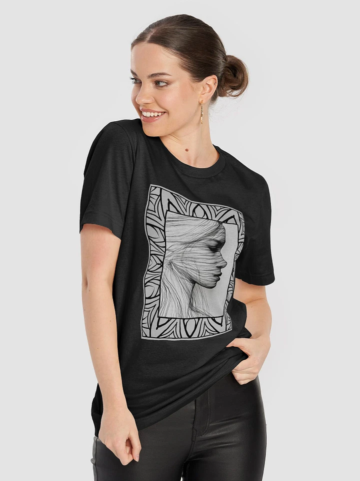 Elegant Portrait T-Shirt Design #583 product image (1)