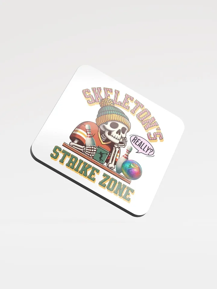 Skeletons Strike Zone Bowling Really Coaster Set product image (1)