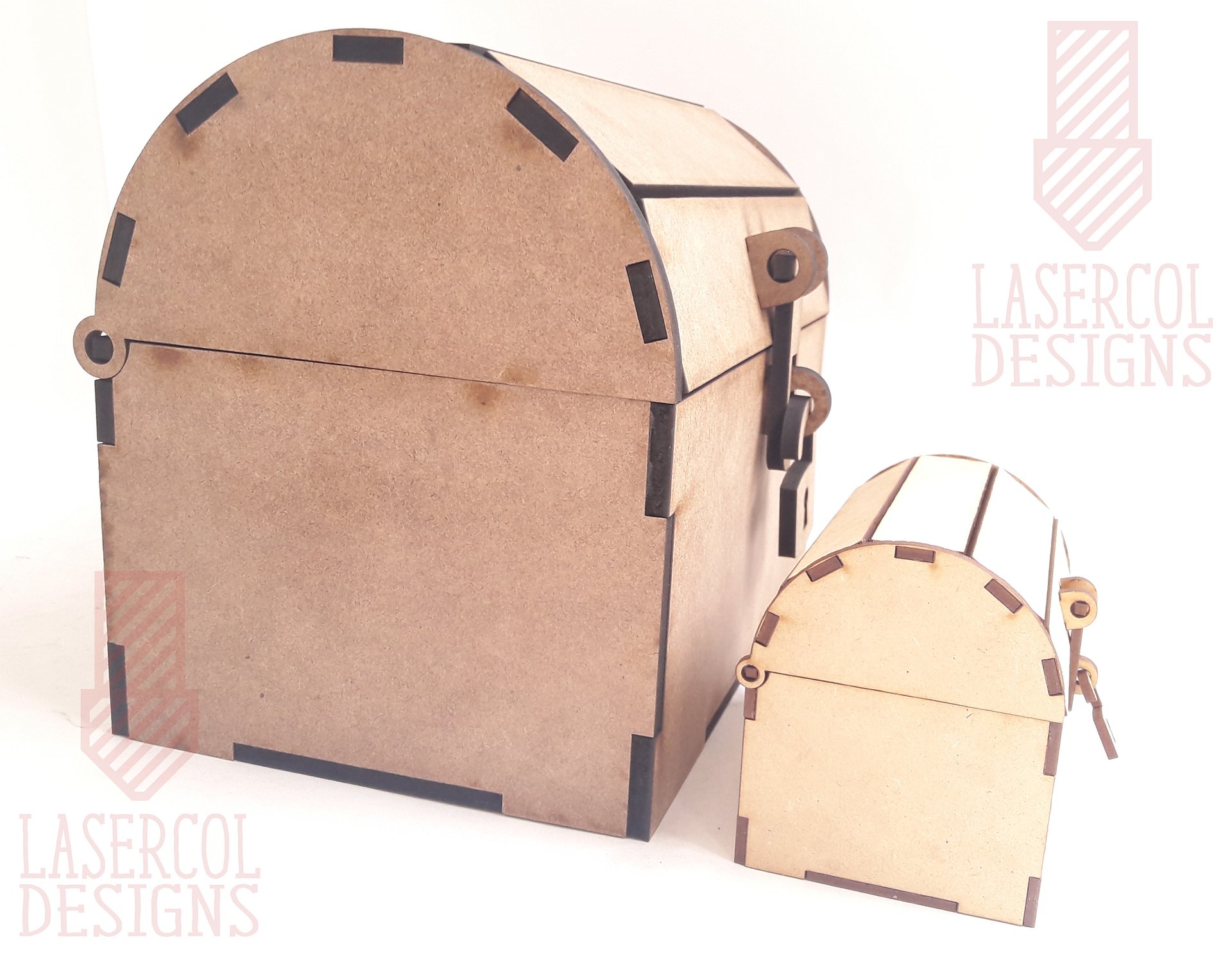 Box Chest (Two Sizes) - Laser Cut Files product image (7)