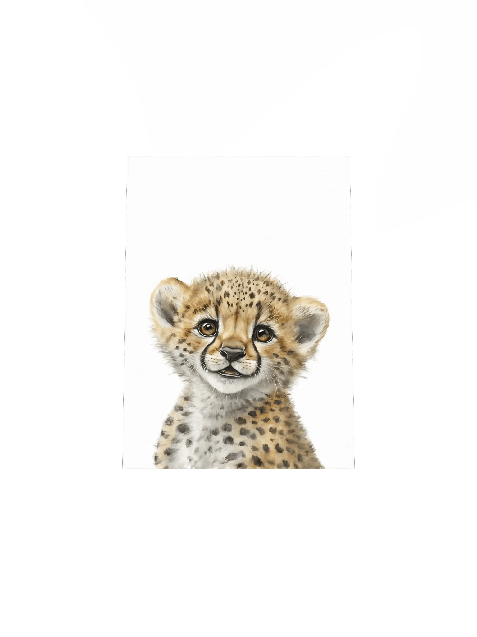 Cute Baby Cheetah Safari Print product image (5)