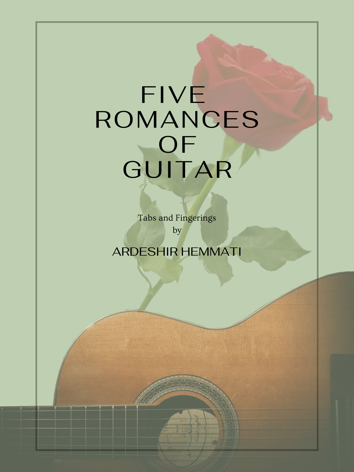 Five Romances of Guitar product image (1)