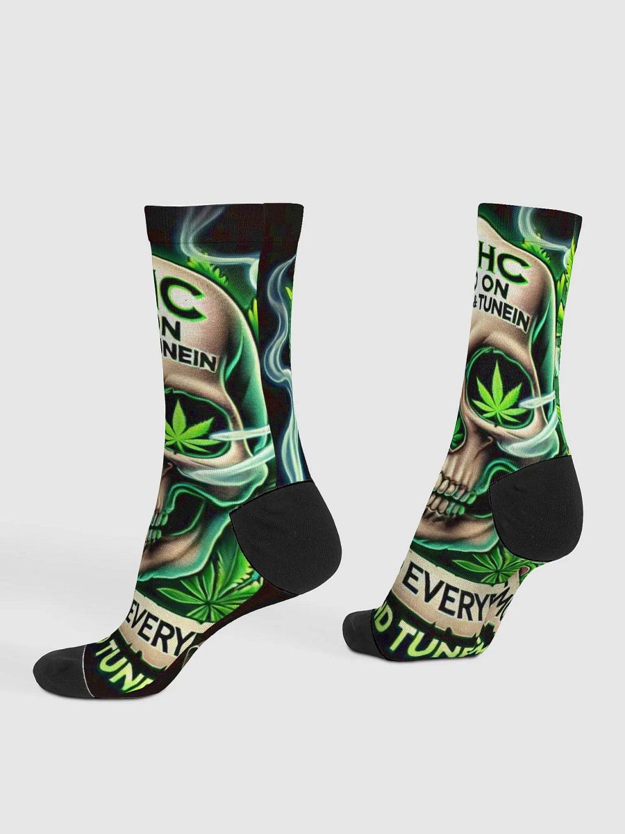 DaEcoVibrance Sustainable Crew Socks product image (4)