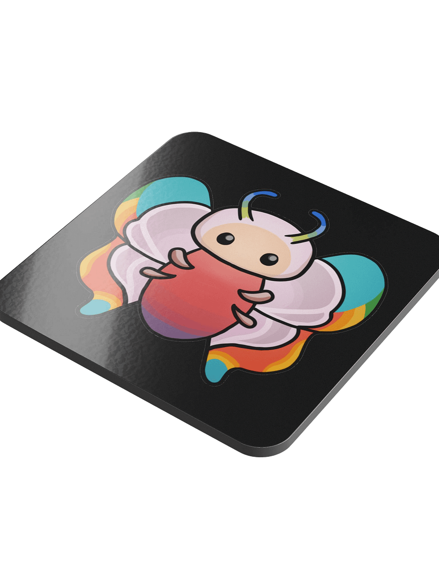 Palia Rainbow Butterfly - Glossed Cork Coaster product image (3)