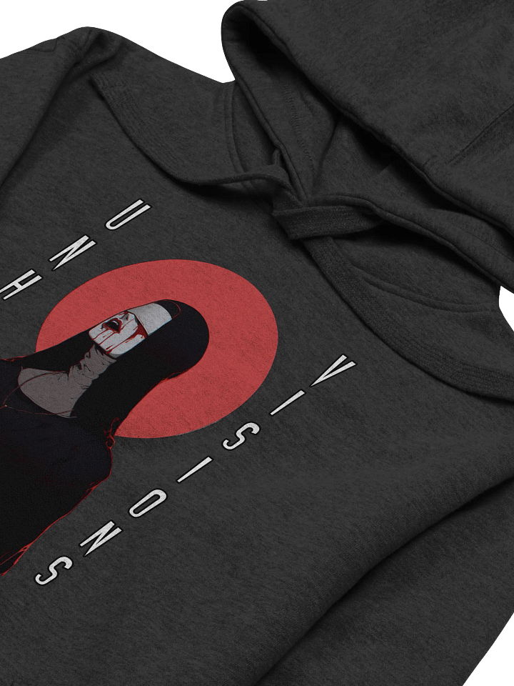 "Unholy Visions" Front Gothic Printed Hoodie product image (2)