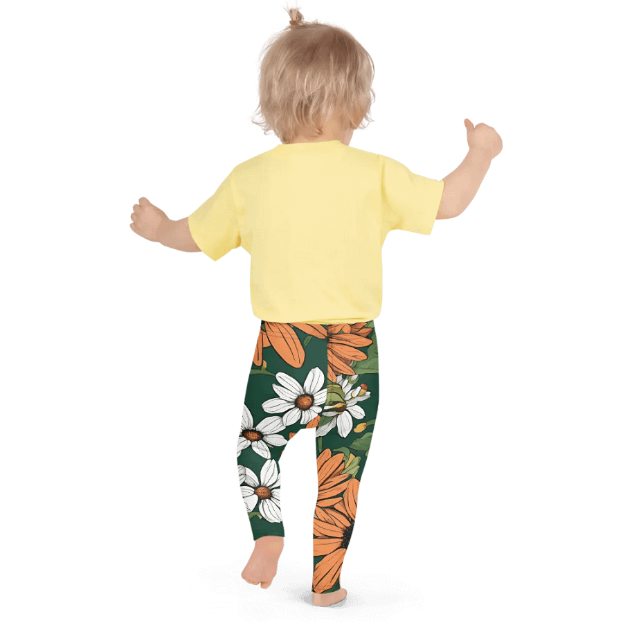 Blossom Burst Kids Leggings product image (3)
