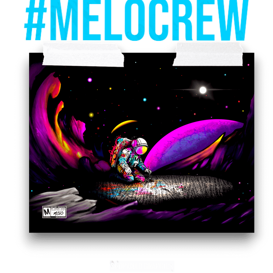 #MELOtober 2023 MELO CREW Founders - Personalized Poster | #MadeByMELO product image (4)