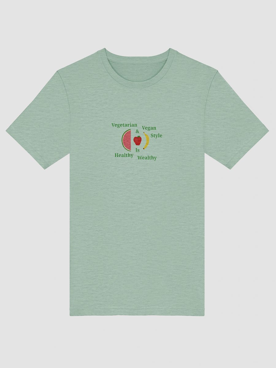 Healthy Wealthy Vegetarian & Vegan T-Shirt product image (5)