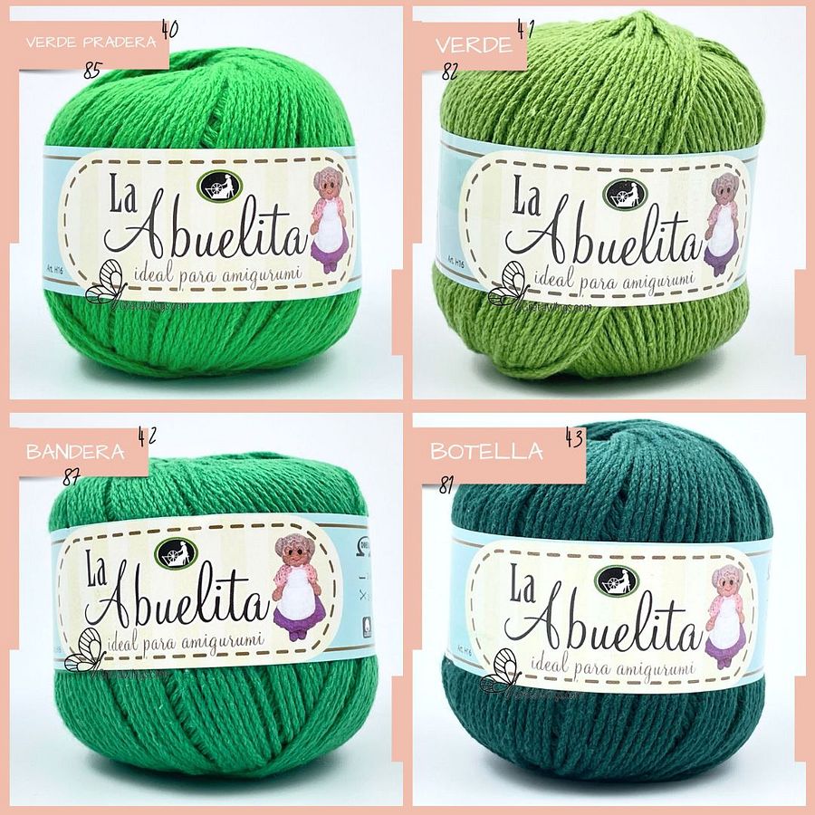 LA ABUELITA – 50g (120yds) 100% Cotton Yarn | Perfect for Amigurumi product image (11)