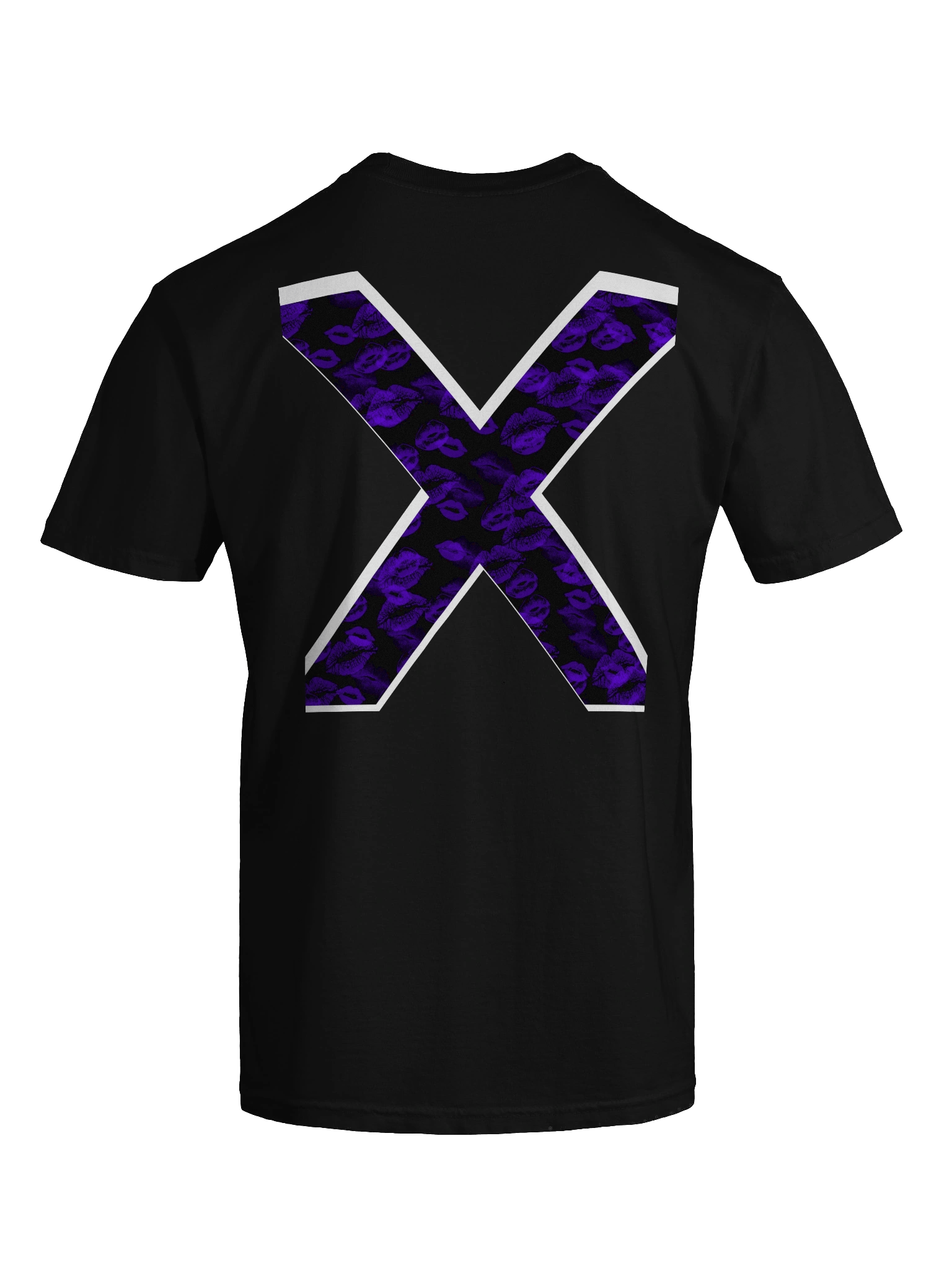 Black X Purple Lipstick Kisses | Shirt product image (4)