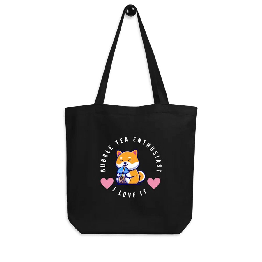Bubble Tea Enthusiast Eco-Friendly Tote Bag product image (6)