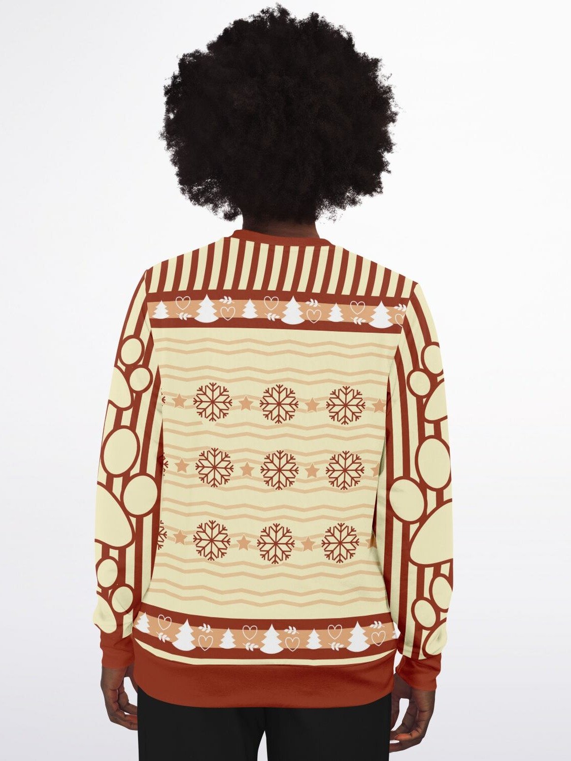 "Merry Kiss My A**" Christmas Sweater | Funny Dog Holiday Sweatshirt | Sassy Santa Puppy Party Outfit | Adult Humor Gift product image (2)