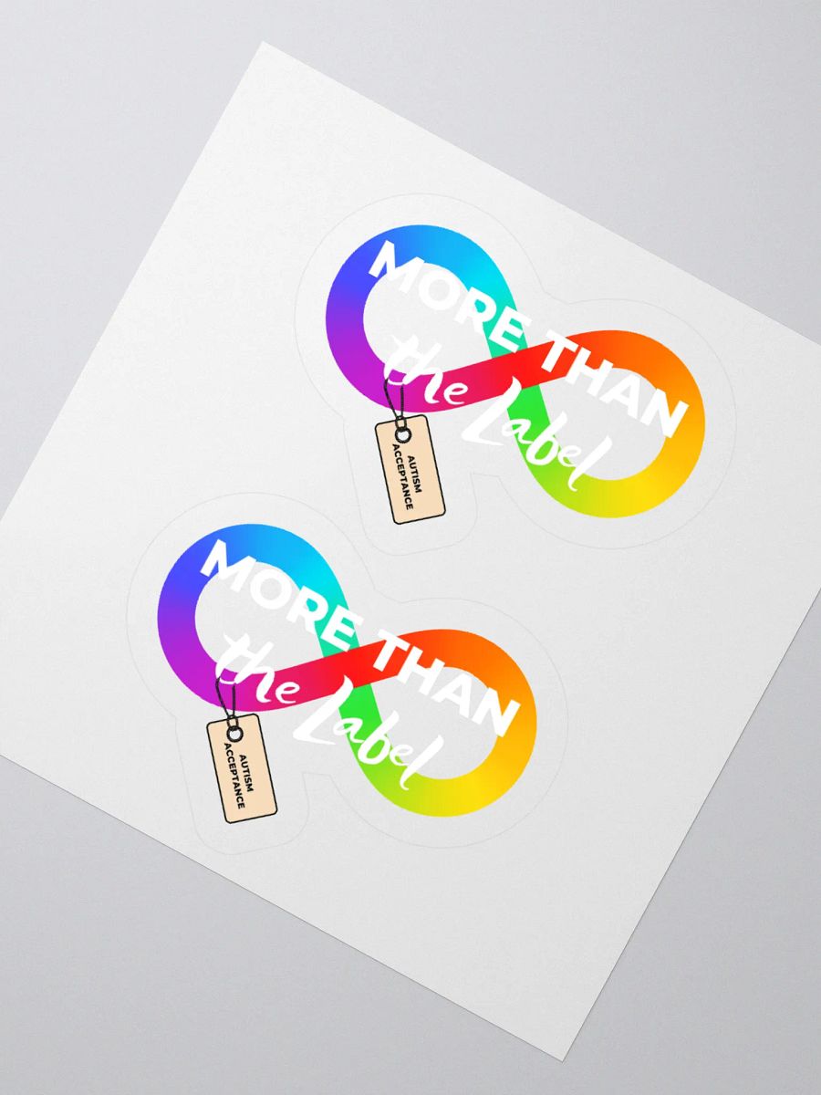 More Than A Label Kiss-Cut Stickers product image (2)