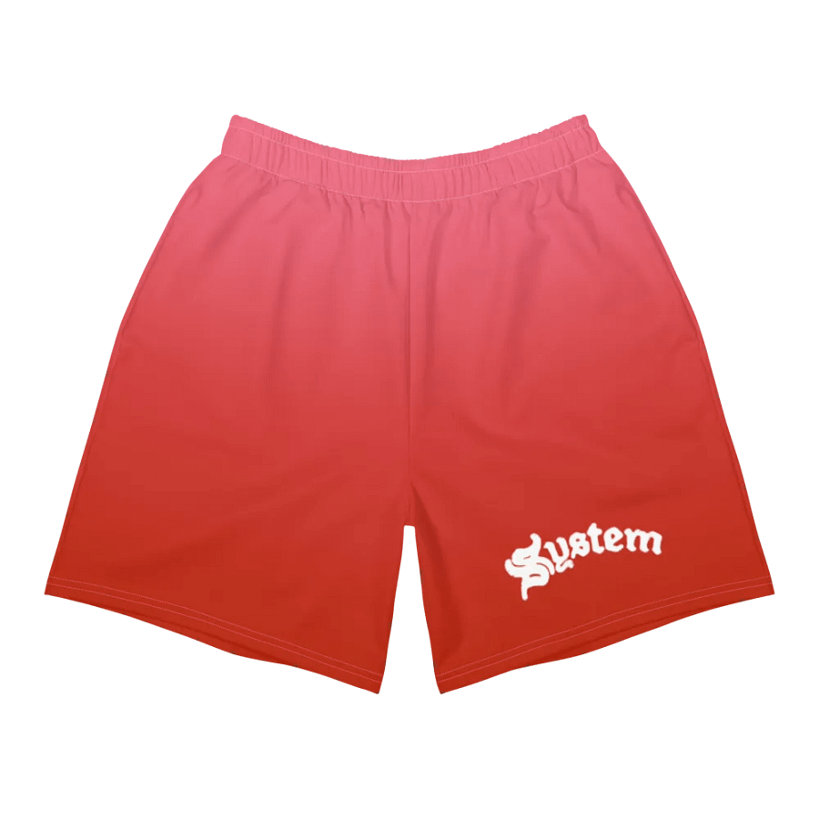 System Shorts Red product image (11)