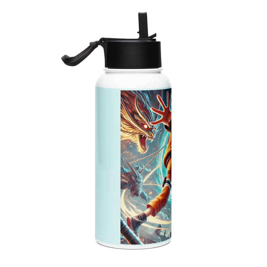 Epic Battle Stainless Steel Water Bottle product image (4)