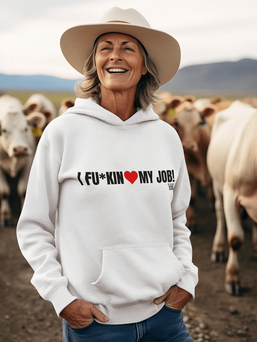 Coolest Boss Ever | Cotton Heritage Unisex Premium Hoodie | Ultimate Comfort & Style product image (8)