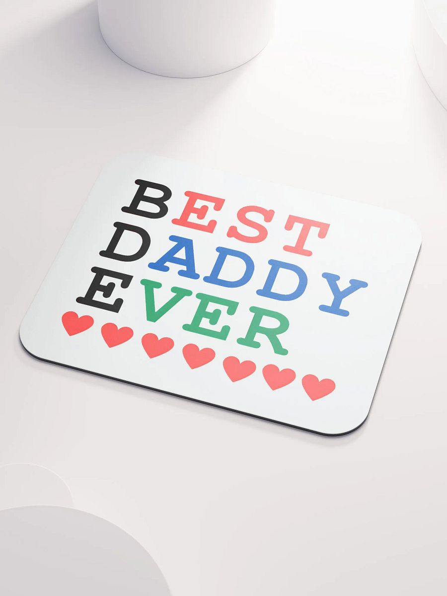 Best Daddy Ever Classic Mouse Pad product image (3)