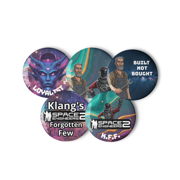 S³ Klang's Forgotten Few Pins product image (2)