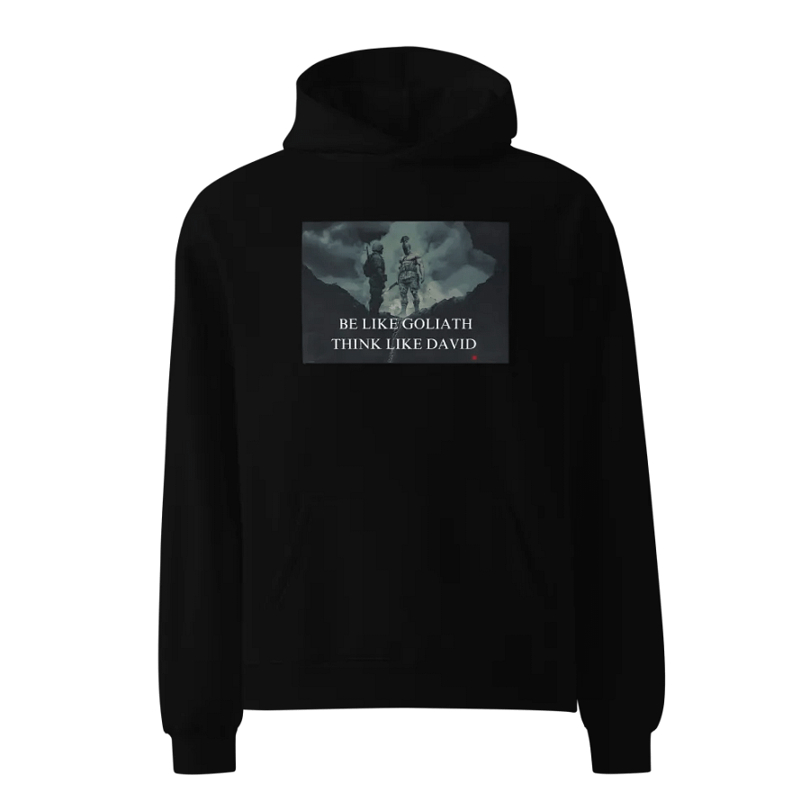 Goliath vs. David Oversized Hoodie product image (1)