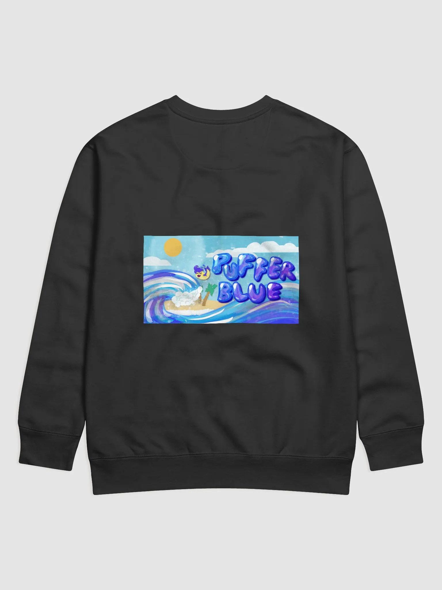 PufferBlue Long-Sleeve product image (2)