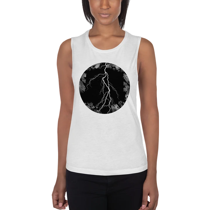 Full Moon, Lightning and Blood Flowy Muscle Tank product image (17)