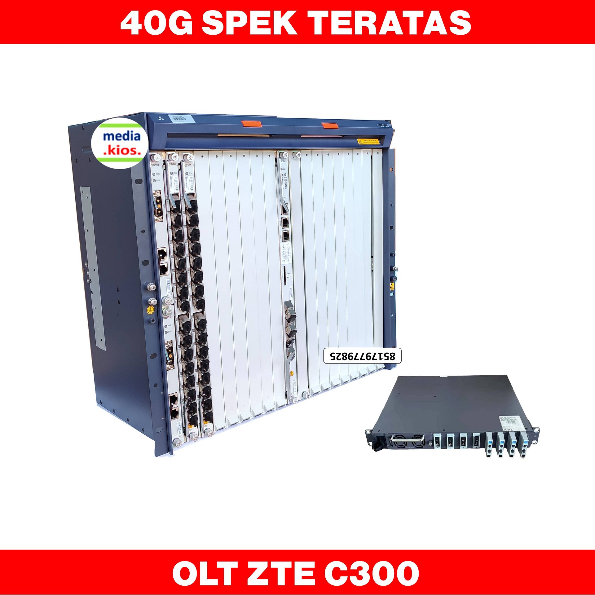 Olt Zte C300 80G Gpon + Rectifier product image (1)