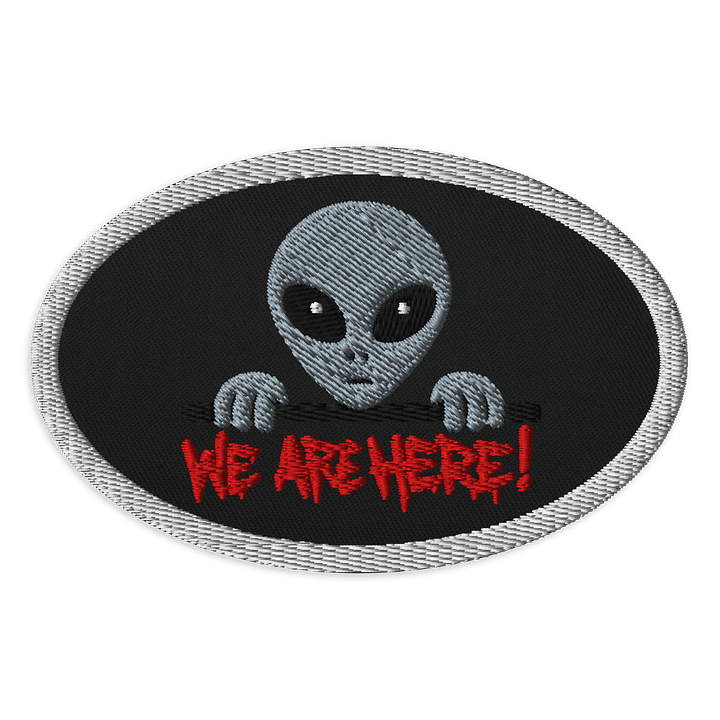 Cosmic Peeker Embroidered Patch product image (1)