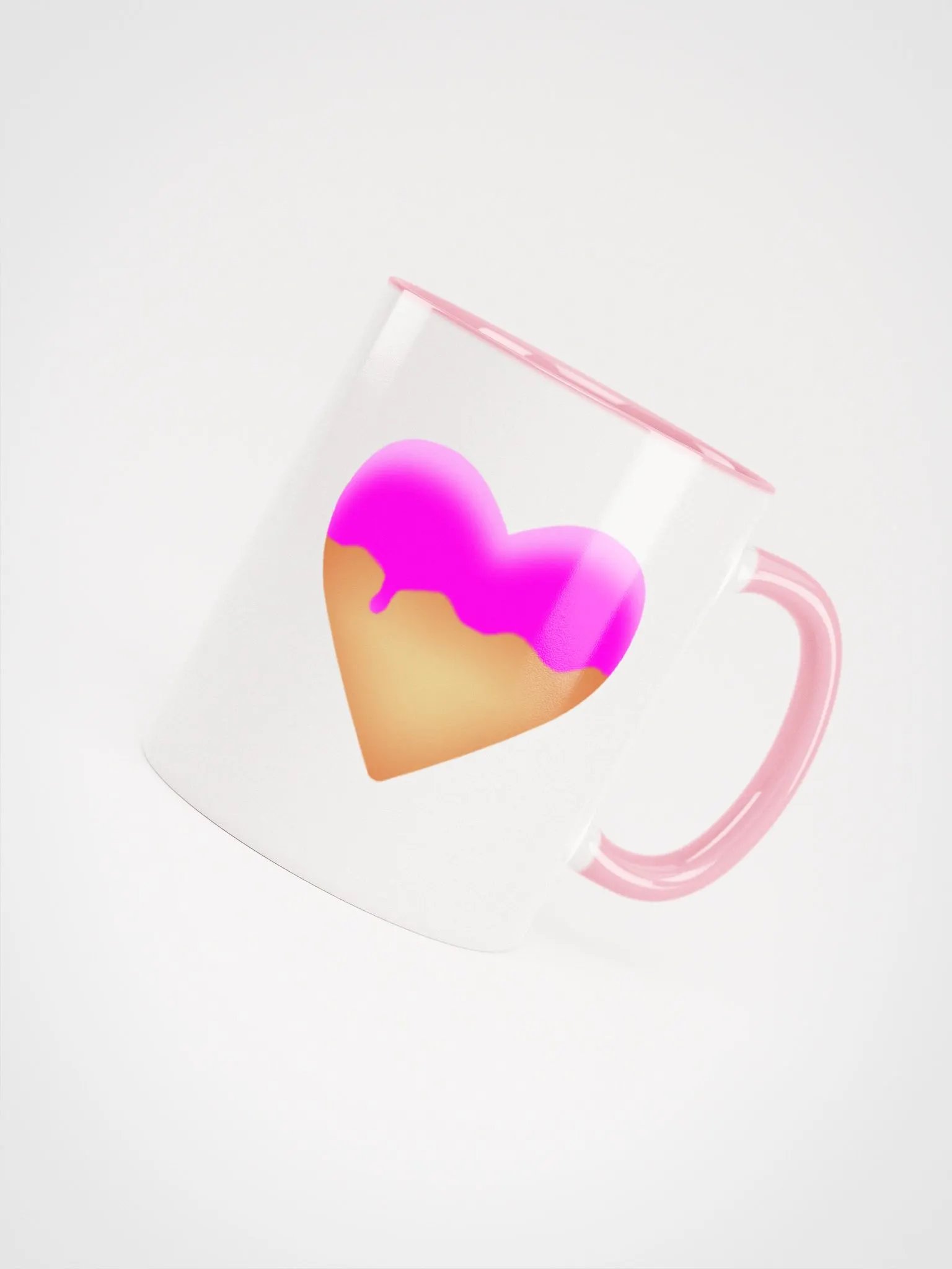 CakeHeart Coffee Mug Pink Inside product image (4)