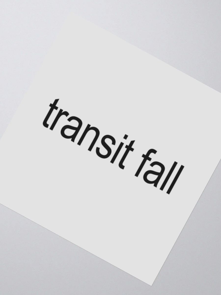 FRANK EASTMAN TRANSIT FALL STICKER product image (5)