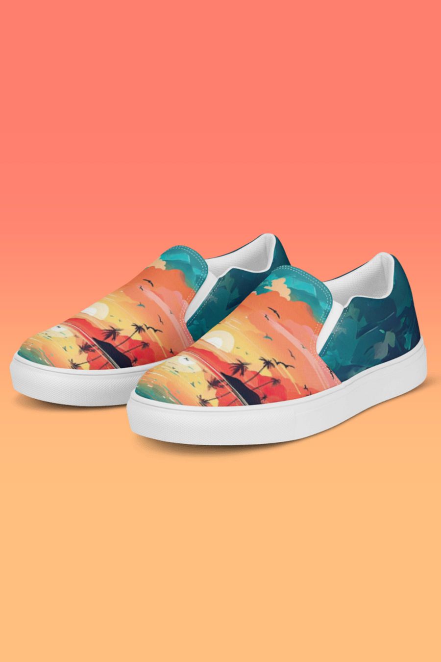 Colorful Sunset All Over Print Shoes product image (2)